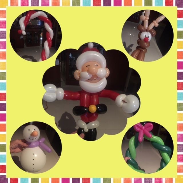 christmas balloon sculpting